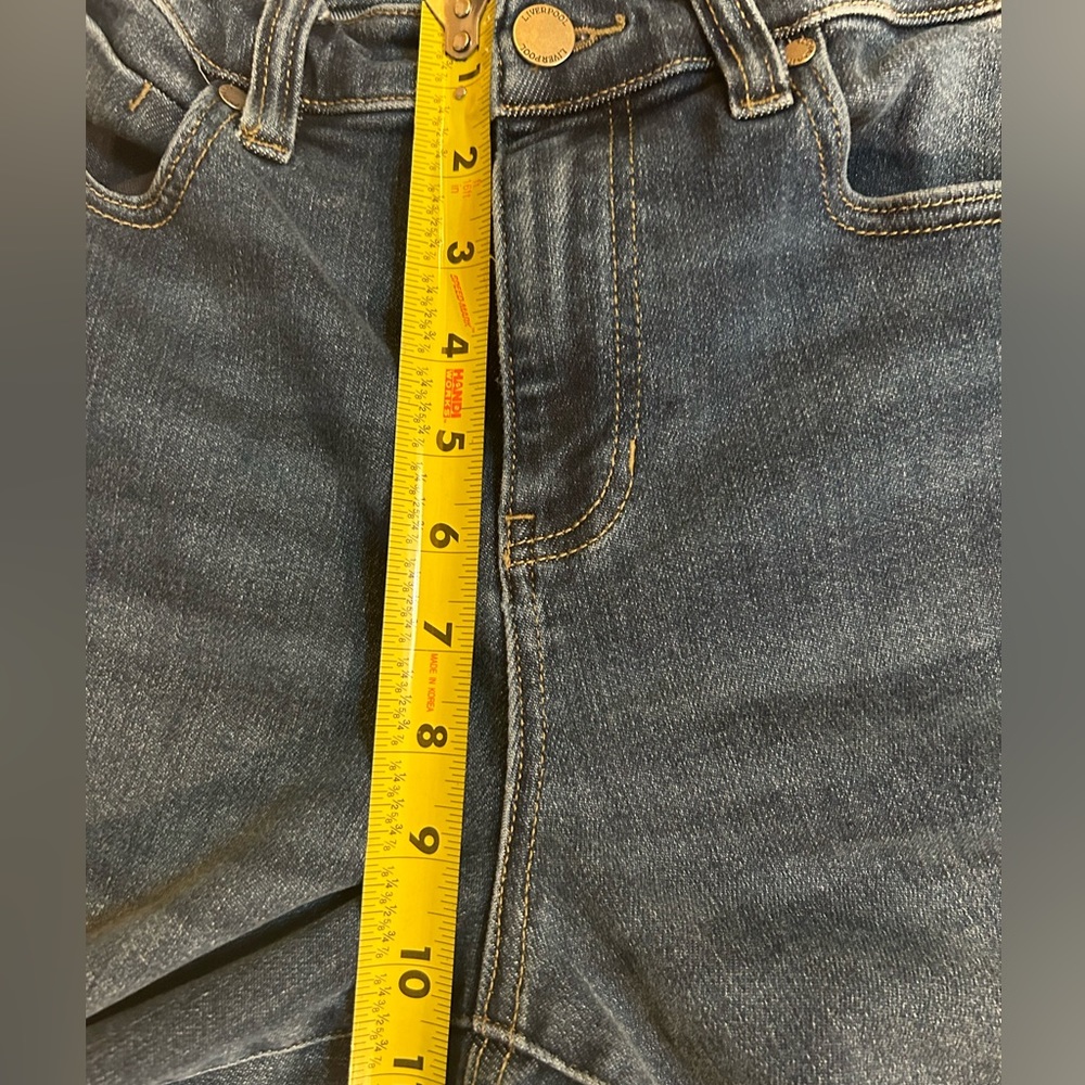 Liverpool Los Angeles Women’s Non-Skinny Skinny Jeans Stuart Wash Size 4/27 - Picture 13 of 13